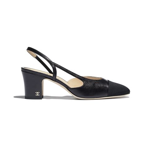 chanel goatskin shoes|chanel slingback shoes.